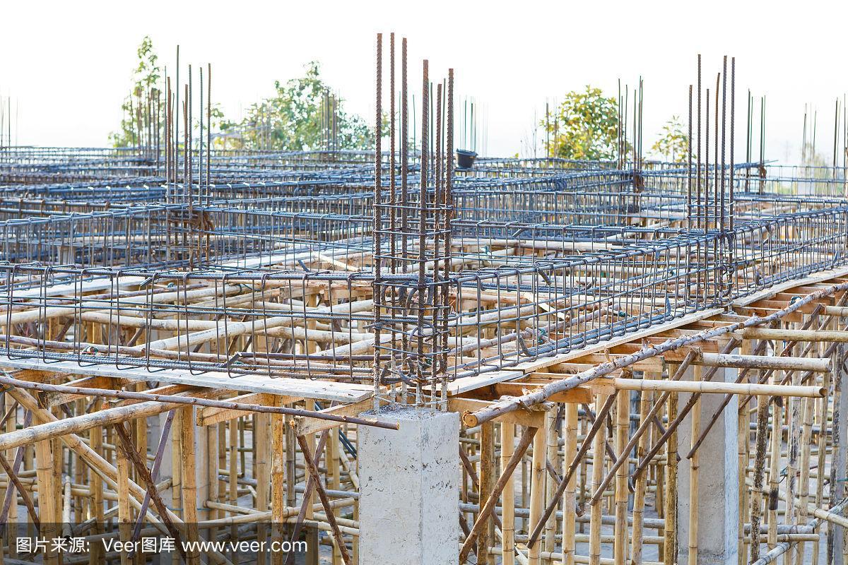 房屋建筑基础钢条 小小钢条，撑起万家稳固